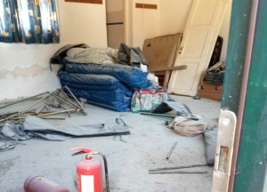 Δολιοφθορές στο Βίδο Κέρκυρας! Έβαψαν κτίρια και έσπασαν μηχανήματα! Κατατέθηκε μήνυση!