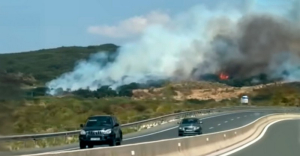 Οριοθετήθηκε η φωτιά στα Βασαίικα Ιωαννίνων - Καίει κοντά στην Ιόνια Οδό (βίντεο)