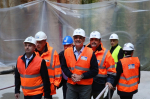 Ο Μητσοτάκης στο εργοτάξιο της Γραμμής 4 του Μετρό: «Ξεκίνησε το το μεγαλύτερο δημόσιο έργο της δεκαετίας» (Βίντεο)