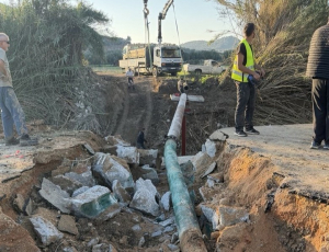 Χωρίς νερό για τρίτη μέρα η Βόνιτσα – Συνεχείς εργασίες για την αποκατάσταση