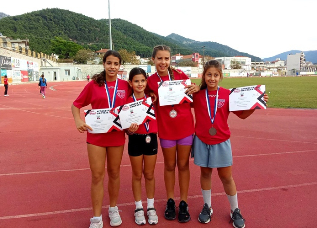 Καταπληκτική εμφάνιση και τέσσερα μετάλλια για τις ΕΛΠΙΔΕΣ