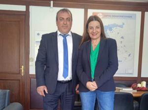 Πρέβεζα: Με την Γιάννα Χορμόβα συναντήθηκε ο προέδρος της Νέας Ένωσης Ξενοδόχων