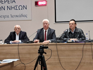 Ο Γιάννης Τρεπεκλής στο Δ.Σ. Λευκάδας: &quot;Η πόρτα μου είναι πάντα ανοιχτή&quot;