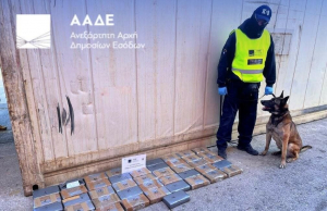 Εντόπισαν κοκαΐνη αξίας 2,8 εκ ευρώ σε container με… μπανάνες