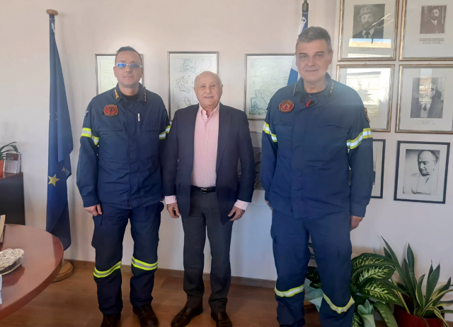 Στον Ξ. Βεργίνη ο νέος διοικητής ΔΙΠΥΝ Λευκάδας