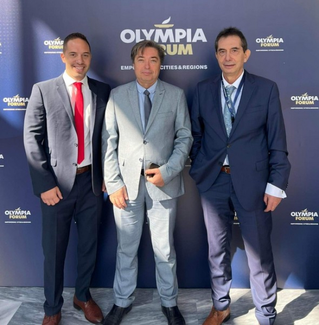 Στο 3ο Olympia Forum ο Αντιπεριφερειάρχης Γιώργος Στασινόπουλος