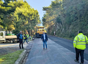 Βελτιώνεται ο δρόμος προς Άγιο Νικήτα - Ξεκινά η δεύτερη φάση του έργου