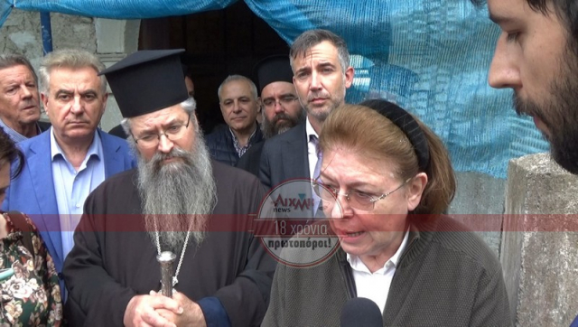 Λευκάδα-Μενδώνη: Τι είπε στα τοπικά ΜΜΕ για το νέο Αρχαιολογικό Μουσείο και την επίσκεψη της (βίντεο)