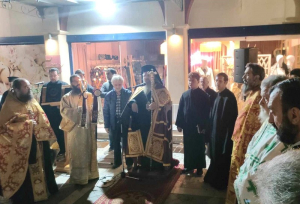 Λευκάδα: Αν και στον πεζόδρομο και φέτος, ιεροπρεπής ο εορτασμός του Αγίου Μηνά (φωτό)