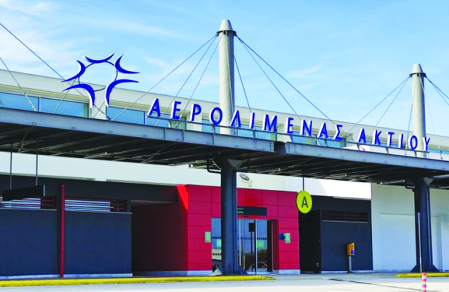 Πτωτικό το πρώτο τετράμηνο για το Αεροδρόμιο Ακτίου