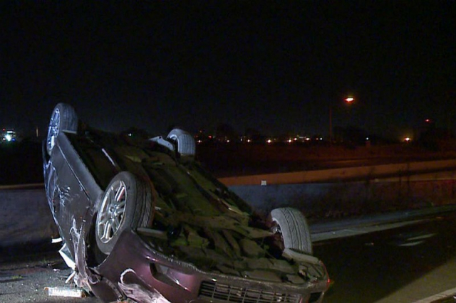 Σοβαρό τροχαίο με ανατροπή στα Φάρσαλα - Ένας τραυματίας