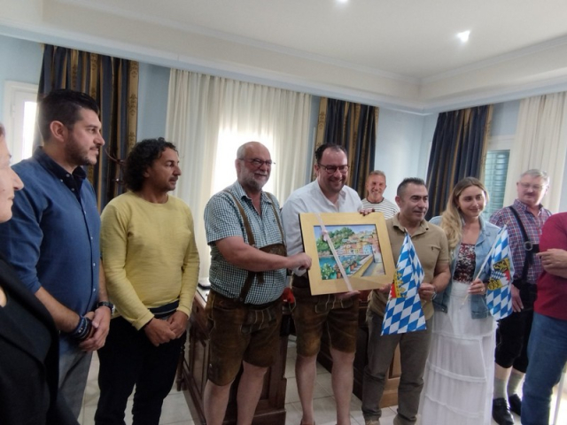 Την Πάργα επισκέφθηκε ο Δήμαρχος της γερμανικής πόλης Abensberg