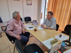 Συναντήσεις του Θαν. Καββαδά με τους διευθυντές Πρωτοβάθμιας &amp; Δευτεροβάθμιας Λευκάδας