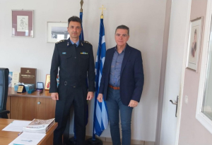 Η ενίσχυση της πυρασφάλειας στο επίκεντρο της συνάντησης Σκιαδαρέση - Καλαΐτζίδη