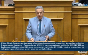 Ομιλία του Θανάση Καββαδά στη Βουλή για τα πέντε νέα μέτρα στήριξης των πολιτών (βίντεο)