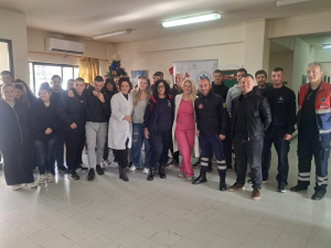 Εκπαίδευση για πρόληψη ζωής από το ΕΚΑΒ στο Κέντρο Υγείας Βόνιτσας με μαθητές του ΕΠΑΛ