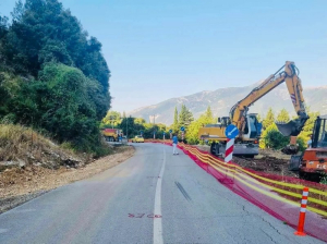 Προχωρούν οι εργασίες στον κόμβο Πολυστάφυλου Δήμου Ζηρού