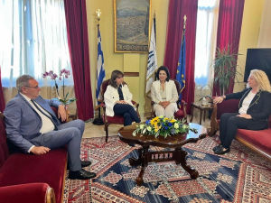 Η Κατερίνα Σακελλαροπουλου τίμησε την Ζάκυνθο με πλούσιο πρόγραμμα επισκέψεων &amp; ενδιαφερόντων