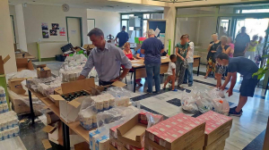 Με επιτυχία μια ακόμα διανομή βοήθειας ΤΕΒΑ από την Π.Ε. Λευκάδας
