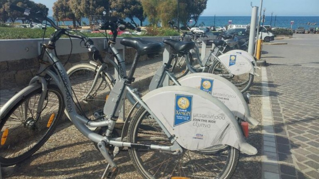 Ποδήλατα µε αισθητήρες στα Χανιά