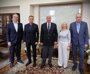 Με Σ. Σκιαδαρέση και υπόλοιπους προέδρους Επιμελητηρίων, συναντήθηκε ο Γ. Τρεπεκλής