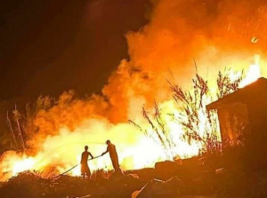 Πρέβεζα: Φωτιά ξέσπασε το βράδυ στον Άγιο Θωμά