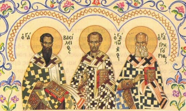 Οι άνθρωποι και οι Τρεις Ιεράρχες