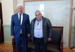 Mε τον Πρόεδρο της Ελληνικής Συνομοσπονδίας Τουριστικών Καταλυμάτων συναντήθηκε ο Γ. Τρεπεκλής