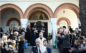 Η Φ.Ε.Λ. συνόδευσε τον Ηλία Λογοθέτη στην τελευταία του κατοικία